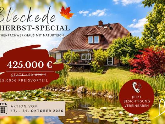 Einfamilienhaus zum Kauf 425.000 € 5 Zimmer 150 m² 1.532 m² Grundstück frei ab sofort Bleckede Bleckede 21354