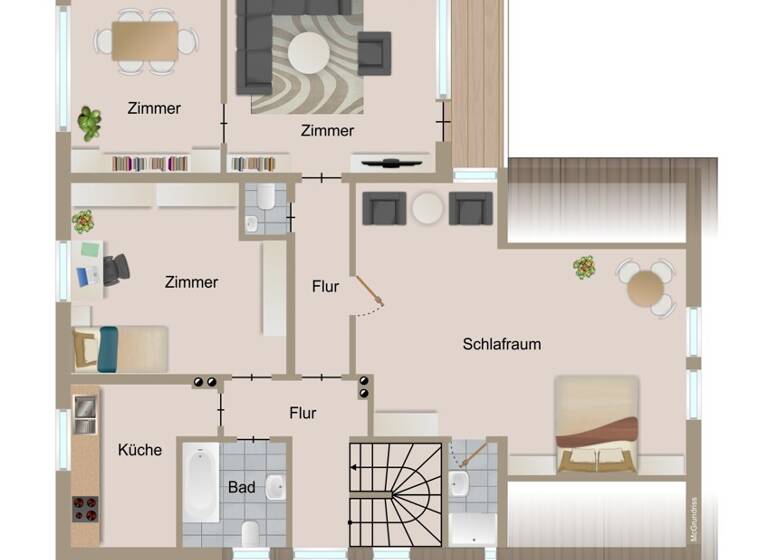 Mehrfamilienhaus zum Kauf 369.800 € 9 Zimmer 220 m² 1.491 m² Grundstück Guttaring 9334