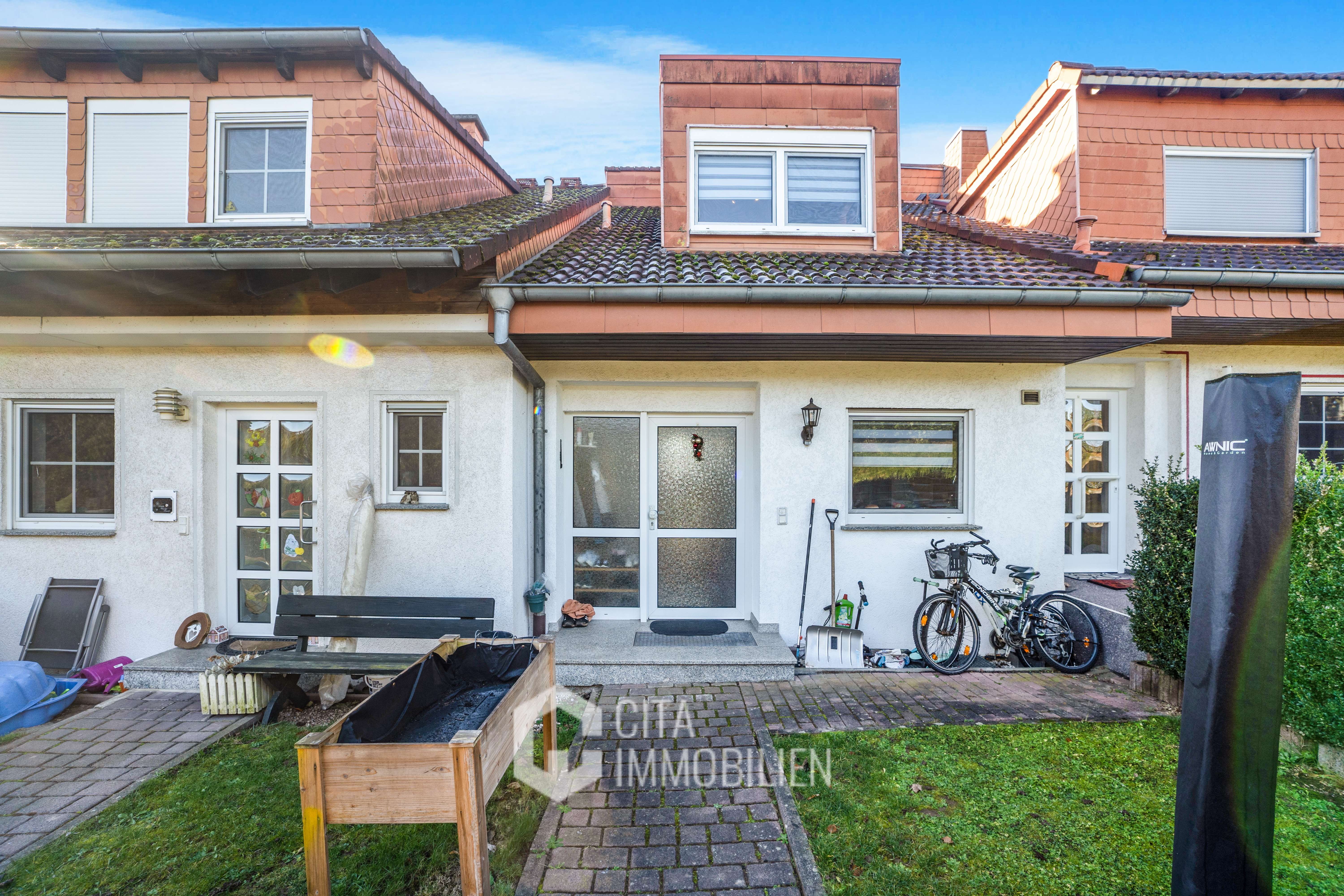 Reihenmittelhaus zur Miete 1.600 € 4 Zimmer 117 m²<br/>Wohnfläche 178 m²<br/>Grundstück Pommernstraße 18a Büdesheim Schöneck 61137