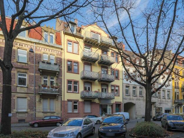 Wohnung zum Kauf 279.000 € 2 Zimmer 67,1 m² 3. Geschoss Oststadt Karlsruhe / Oststadt 76131