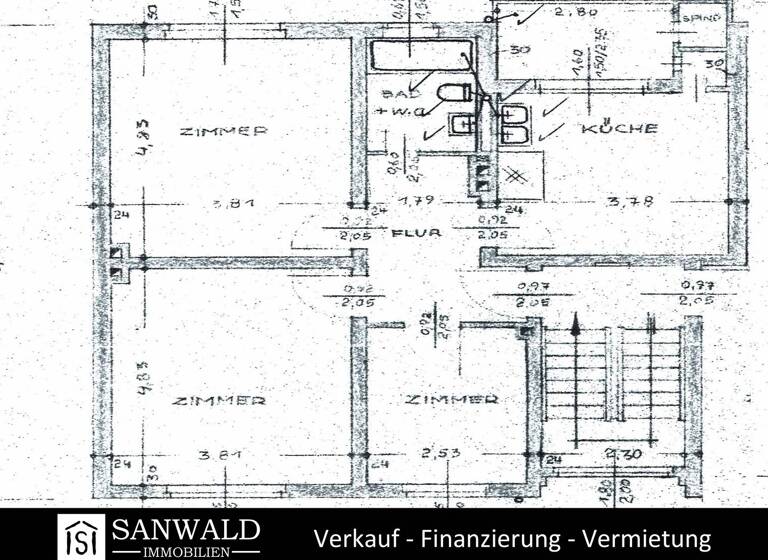 Wohnung zur Miete 730 € 3,5 Zimmer 76 m² 2. Geschoss Kupferdreher Straße 71 Kupferdreh Essen 45257