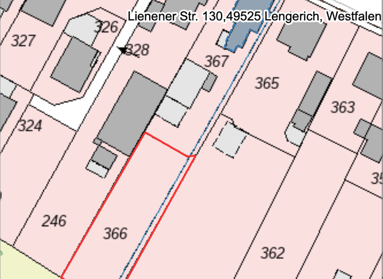 Grundstück zum Kauf provisionsfrei 134.999 € 664 m² Grundstück Hohne Lengerich 49525