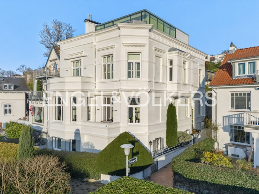 Villa zum Kauf 6.500.000 € 8 Zimmer 285 m² 642 m² Grundstück Blankenese Hamburg 22587