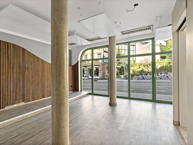 Laden zur Miete 13,96 € 2 Zimmer 48 m² Verkaufsfläche Große Steinstraße 61 Altstadt Mitte 06108