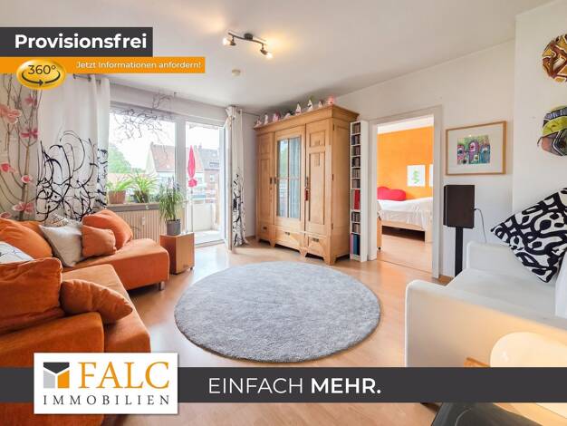 Wohnung zum Kauf provisionsfrei 85.000 € 2 Zimmer 50,2 m² 2. Geschoss Neudorf-Süd Duisburg-Mitte 47047