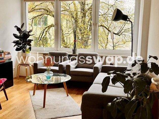 Studio zur Miete Tauschwohnung 980 € 2 Zimmer 50 m² 2. Geschoss Neuhausen-Nymphenburg München 80636