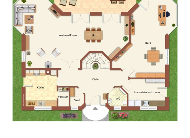 Villa zum Kauf provisionsfrei 4.900.000 € 8 Zimmer 277 m² 4.345 m² Grundstück Hamersen 27419