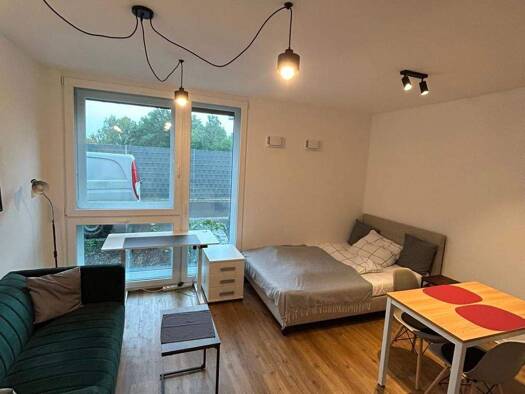 Wohnung zur Miete 420 € 1 Zimmer 27,1 m² EG frei ab sofort Schuckertstraße 19 Stadeln Fürth 90765
