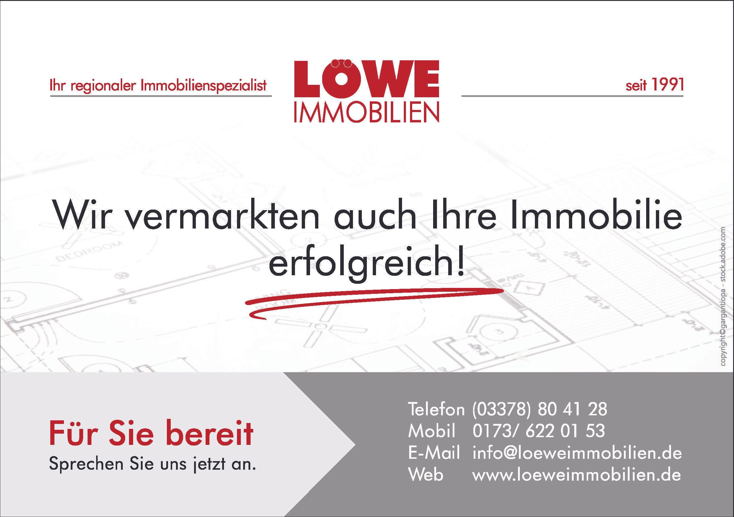 Wohnung zum Kauf 365.000 € 3 Zimmer 90 m²<br/>Wohnfläche 2.<br/>Geschoss ab sofort<br/>Verfügbarkeit Dachsweg 61 Ludwigsfelde Ludwigsfelde 14974