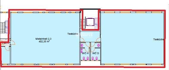 Bürofläche zur Miete provisionsfrei 8,50 € 1.245 m²<br/>Bürofläche ab 145 m²<br/>Teilbarkeit Zentrum 012 Chemnitz 09111