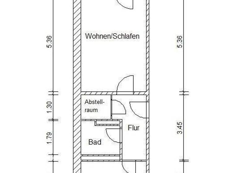 Studio zur Miete 333 € 1 Zimmer 39,1 m² 5. Geschoss Jakobstraße 38 Altstadt Magdeburg 39104