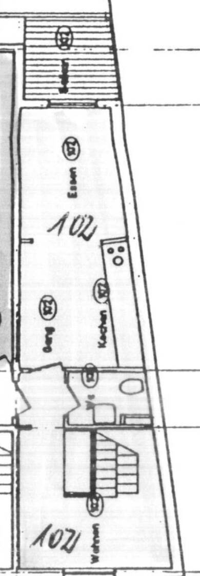 Wohnung zur Miete 580 € 2 Zimmer 50 m² Dachgeschoss, 4. Geschoss Neckarauer Straße 45 Neckarau - Mitte Mannheim 68199