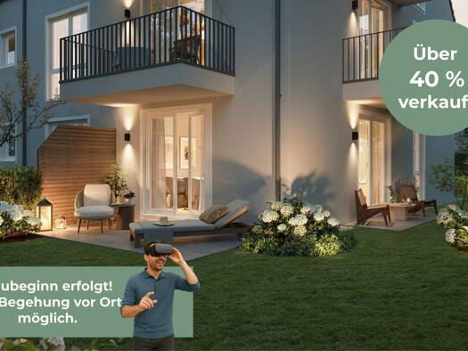Wohnung zum Kauf - Erstbezug provisionsfrei 432.000 € 2 Zimmer 43,2 m² EG Aubing-Lochhausen-Langwied München 81243