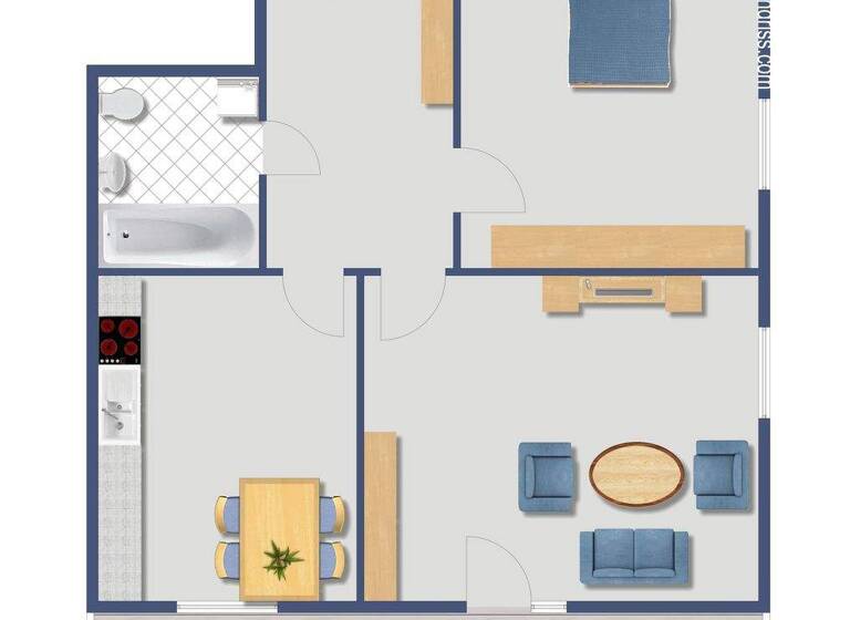 Studio zur Miete 1.200 € 1 Zimmer 73 m² frei ab sofort Schifferlstraße 9 Laim München 80687