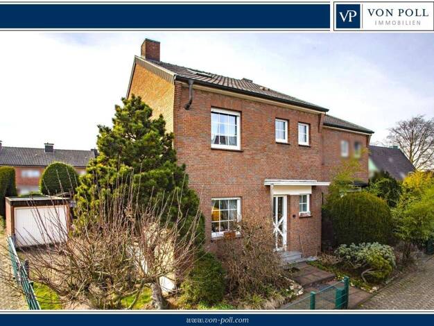 Doppelhaushälfte zum Kauf 295.000 € 4 Zimmer 93 m² 379 m² Grundstück Feldmark Wesel 46483