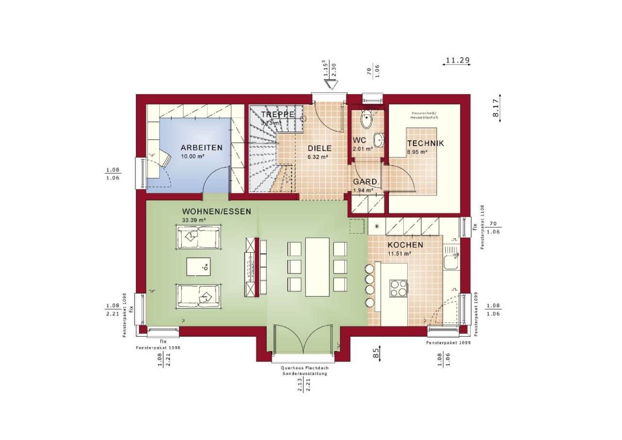 Einfamilienhaus zum Kauf provisionsfrei 742.955 € 5 Zimmer 155 m²<br/>Wohnfläche 620 m²<br/>Grundstück Kirf Wellen 54441