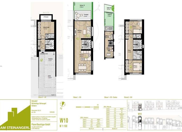 Reihenendhaus zum Kauf 788.000 € 4 Zimmer 94,5 m² Steinangerl 31 Götzens 6091