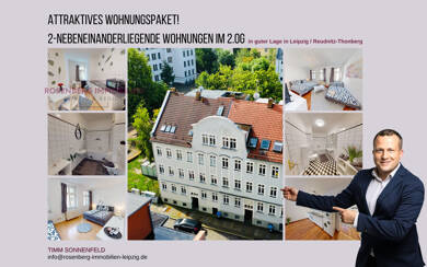 Wohnung zum Kauf 269.900 € 3 Zimmer 101 m² 2. Geschoss Lipsiusstraße 6 WE05 + WE06 Reudnitz-Thonberg Leipzig 04317