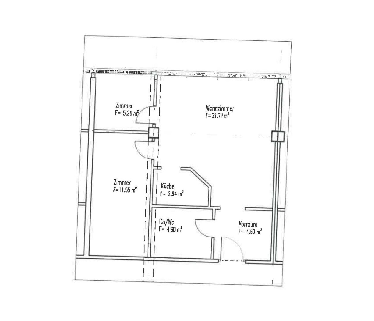 Wohnung zum Kauf 279.000 € 2,5 Zimmer 51 m²<br/>Wohnfläche Hall in Tirol 6060