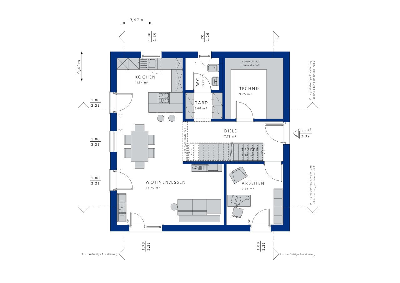 Einfamilienhaus zum Kauf 678.100 € 5 Zimmer 146 m²<br/>Wohnfläche 1.350 m²<br/>Grundstück Reichenberg Moritzburg 01468