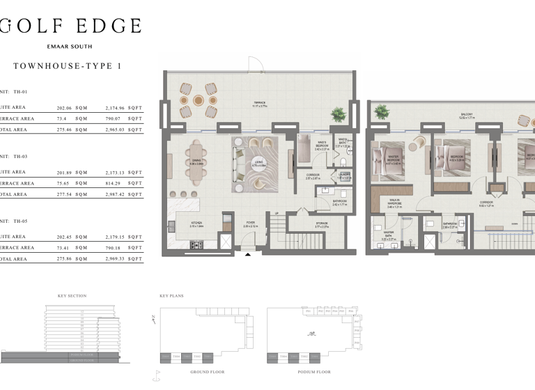 Stadthaus zum Kauf provisionsfrei 1.253.365 € 4 Zimmer 275,5 m² Dubai