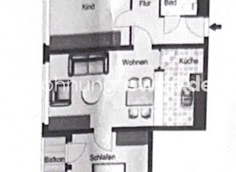 Wohnung zur Miete Tauschwohnung 496 € 3 Zimmer 63 m² 16. Geschoss Marzahn Berlin 12687