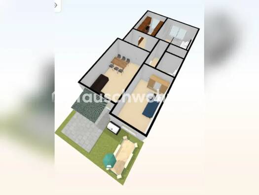 Wohnung zur Miete Tauschwohnung 1.380 € 3 Zimmer 79 m² EG Au-Haidhausen München 81543