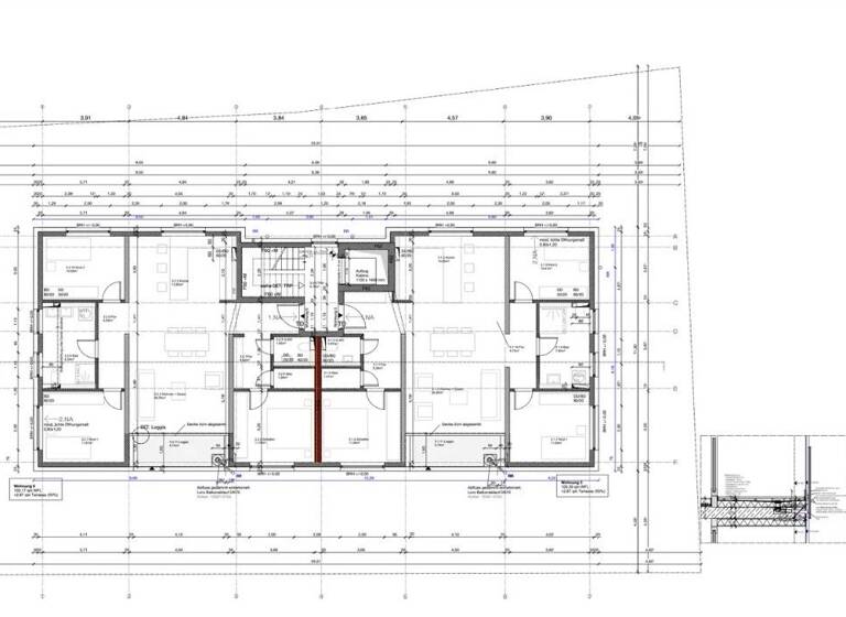 Wohnung zur Miete 1.600 € 4 Zimmer 104 m² frei ab sofort Weinheim 69469