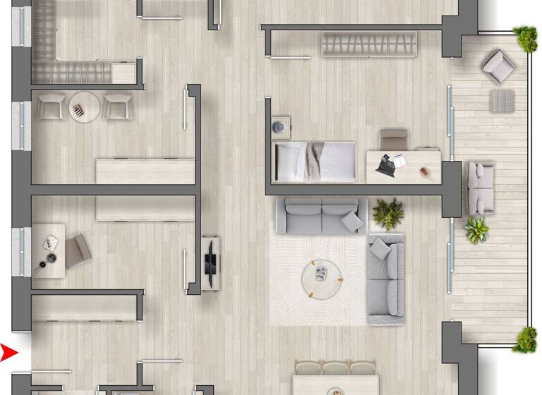 Wohnung zum Kauf - Erstbezug provisionsfrei 757.000 € 5 Zimmer 130 m² 1. Geschoss frei ab sofort Koburger Strasse 181 Markkleeberg 04416