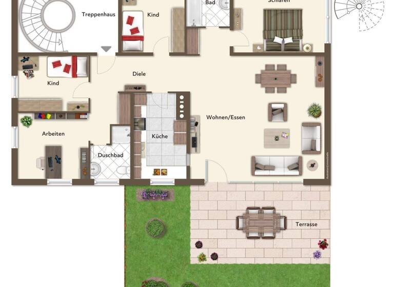 Mehrfamilienhaus zum Kauf 975.000 € 10 Zimmer 253,8 m² 1.131 m² Grundstück Kirchasch Bockhorn 85461