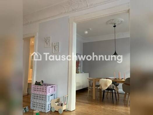 Wohnung zur Miete Tauschwohnung 1.100 € 4 Zimmer 87 m² 2. Geschoss Winterhude Nord 22299