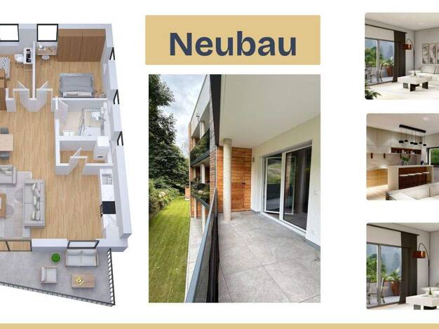 Wohnung zur Miete - Erstbezug 1.100 € 3 Zimmer 93,7 m² 2. Geschoss frei ab 01.04.2026 Im Dorf 100B Nordrach 77787