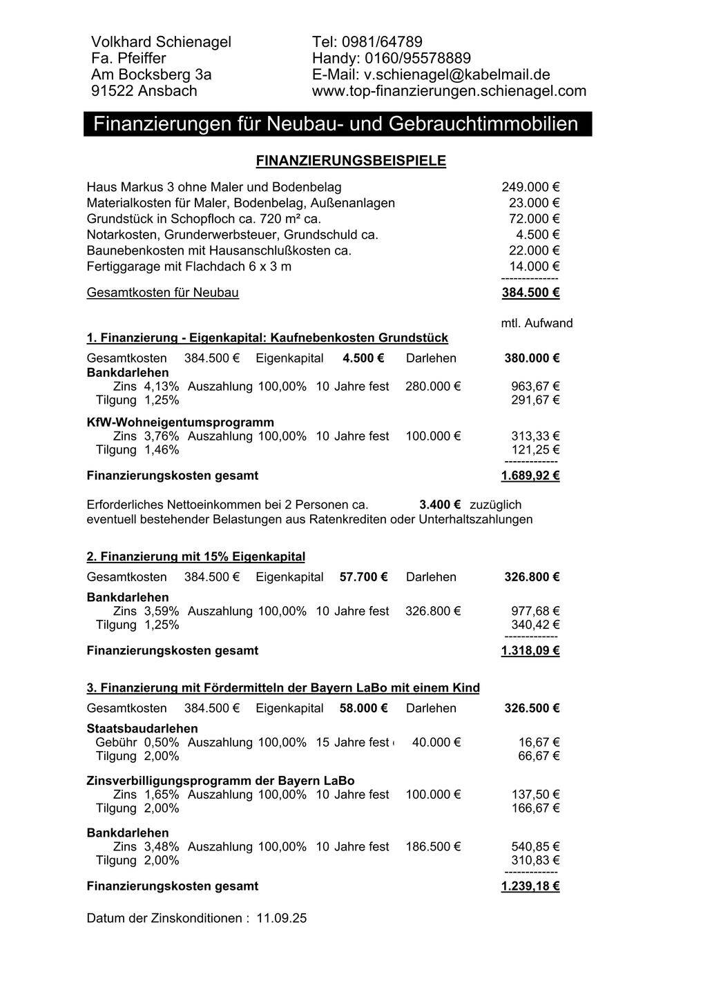 Haus – Schopfloch, Landkreis Ansbach - Ansicht 3