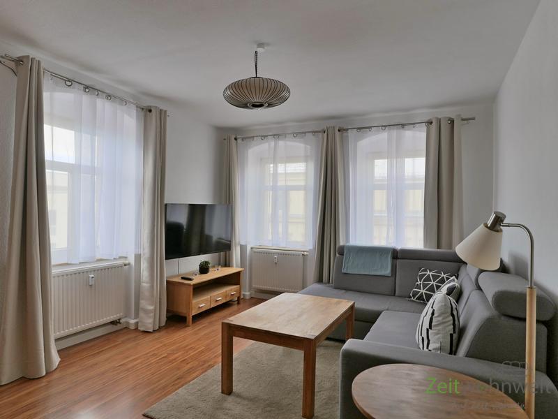 Wohnung zur Miete Wohnen auf Zeit 1.770 € 2 Zimmer 44 m²<br/>Wohnfläche ab sofort<br/>Verfügbarkeit Pieschen-Süd (Torgauer Str.) Dresden 01127