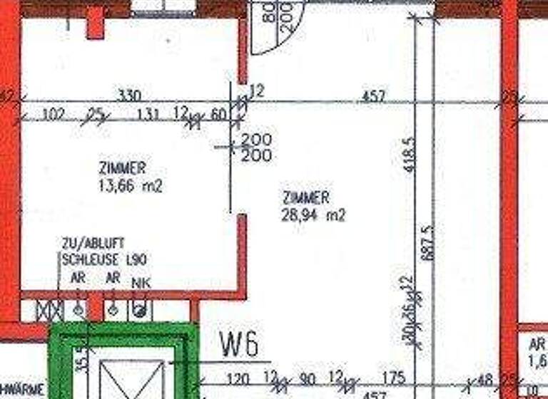 Wohnung zur Miete 900 € 2 Zimmer 62,6 m² EG Klosterneuburg 3400