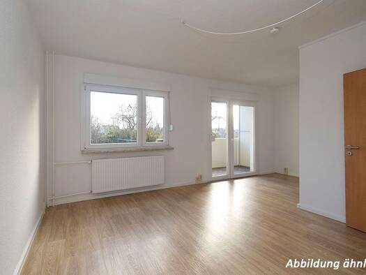 Wohnung zur Miete 492 € 2 Zimmer 61,5 m² 1. Geschoss Weißenfelser Straße 45 Silberhöhe Halle (Saale) 06132
