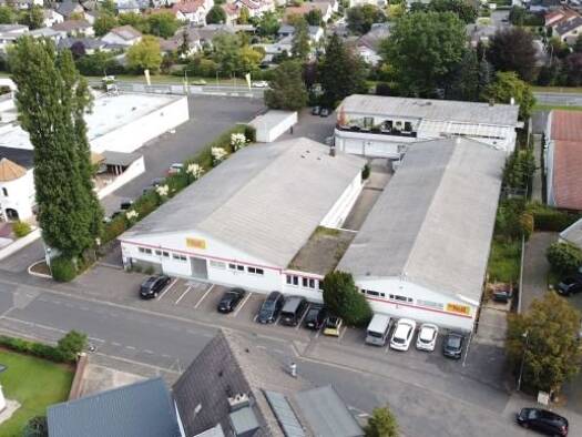 Lagerhalle zur Miete 4,80 € 2.600 m² Lagerfläche teilbar ab 1.200 m² - Kahl 63796