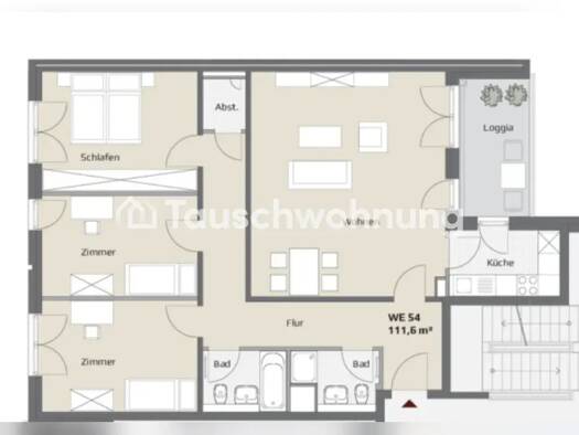 Wohnung zur Miete Tauschwohnung 1.890 € 4 Zimmer 112 m² Bilk Stadtbezirk 3 40223