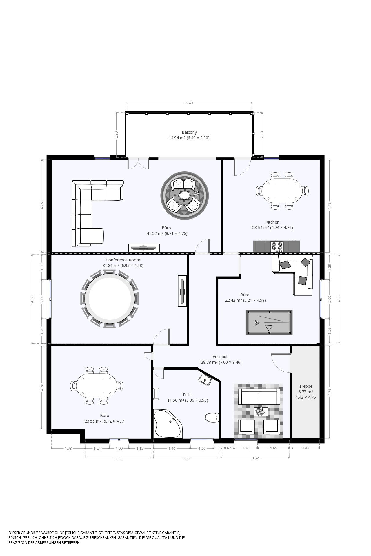 Büro-/Praxisfläche zur Miete 1.790 € 5 Zimmer 160 m²<br/>Bürofläche Germersheim Germersheim 76726