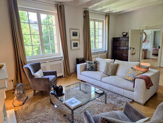 Wohnung zur Miete Wohnen auf Zeit 3.290 € 4 Zimmer 105 m² frei ab sofort Düsseldorf 40213