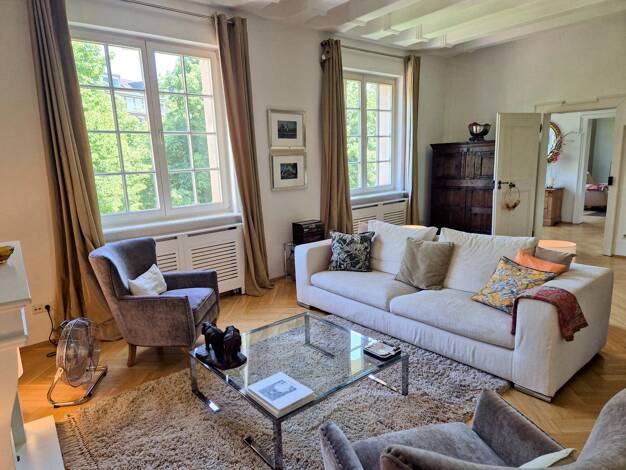 Wohnung zur Miete Wohnen auf Zeit 3.290 € 4 Zimmer 105 m² frei ab 01.08.2025 Düsseldorf 40213