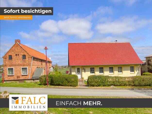 Haus zum Kauf 129.000 € 3 Zimmer 90 m² 1.480 m² Grundstück Klein Pankow Siggelkow 19376