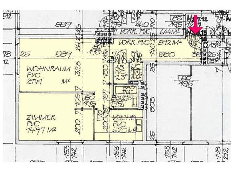 Wohnung zum Kauf 130.000 € 2 Zimmer 56 m² 1. Geschoss Teufelhof St. Pölten 3100