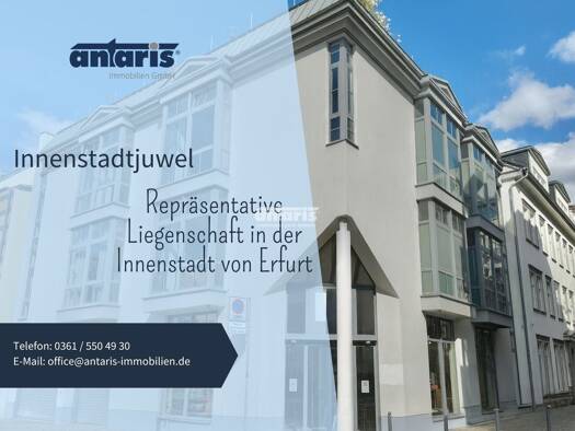 Gewerbeobjekt zum Kauf als Kapitalanlage geeignet 2.500.000 € 1.179 m² 485 m² Grundstück Altstadt Erfurt 99084