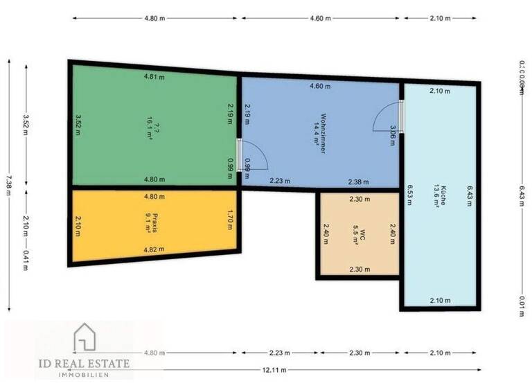 Doppelhaushälfte zum Kauf 149.500 € 6 Zimmer 135 m² 552 m² Grundstück Woltorf Peine 31224
