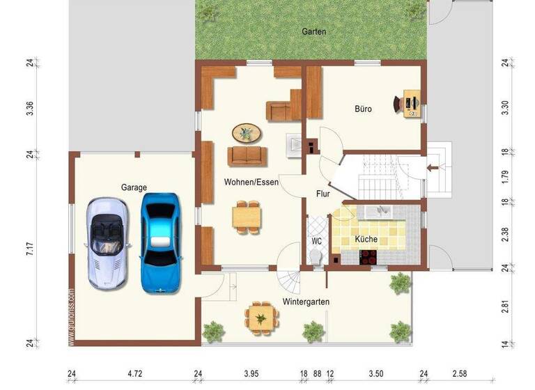 Einfamilienhaus zum Kauf 449.000 € 6 Zimmer 151 m² 232 m² Grundstück Oßweil Ludwigsburg 71640