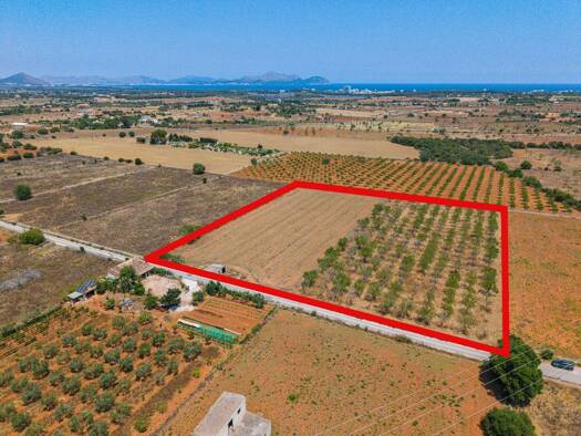 Grundstück zum Kauf 239.000 € 14.200 m² Grundstück Baugenehmigung vorhanden frei ab sofort Pollença 07458