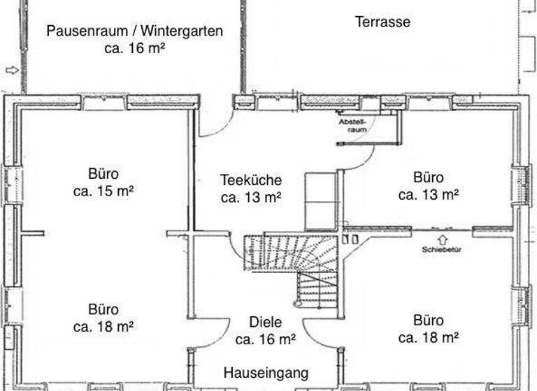 Bürofläche zur Miete provisionsfrei 12 € 8 Zimmer 197 m² Bürofläche Duvenstedt Hamburg 22397