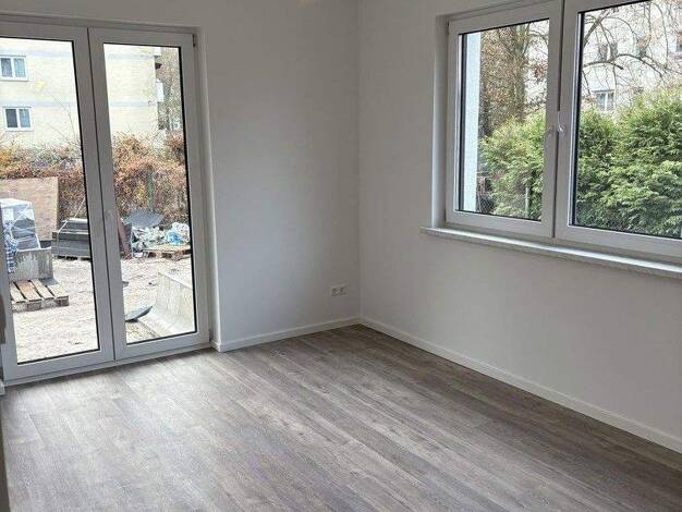 Terrassenwohnung zur Miete - Erstbezug 1.125 € 2 Zimmer 45 m² EG Kienhorststr. 103A Reinickendorf Berlin 13403