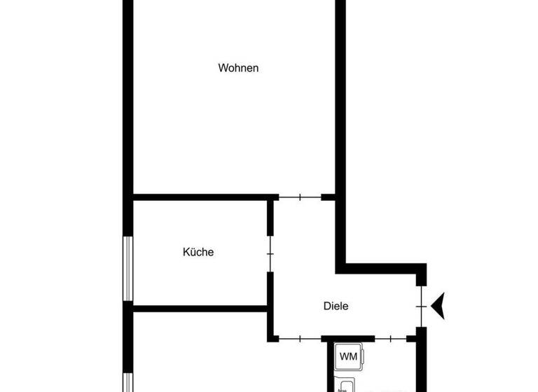 Wohnung zum Kauf 125.000 € 2 Zimmer 51,3 m² 1. Geschoss Donnerschwee Oldenburg 26123